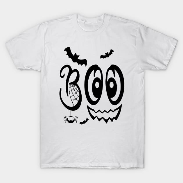 boo T-Shirt by Fashion planet